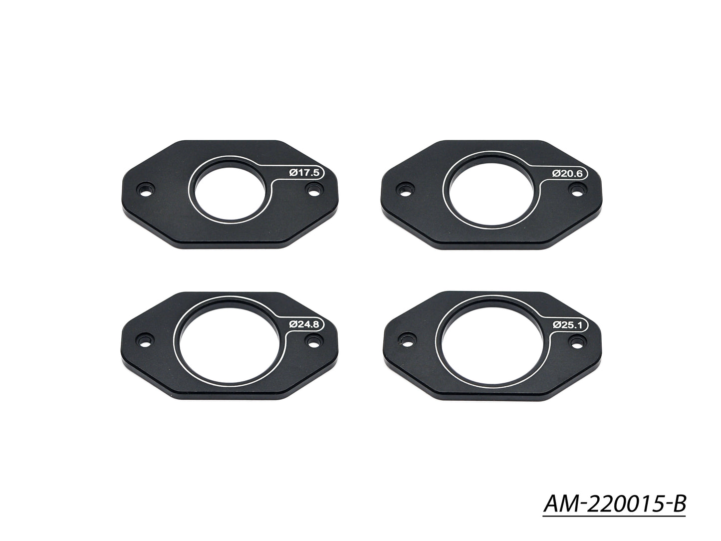 Wheel Piercer Plate For 1/32 Mini 4WD (Black) (AM-220015-B)