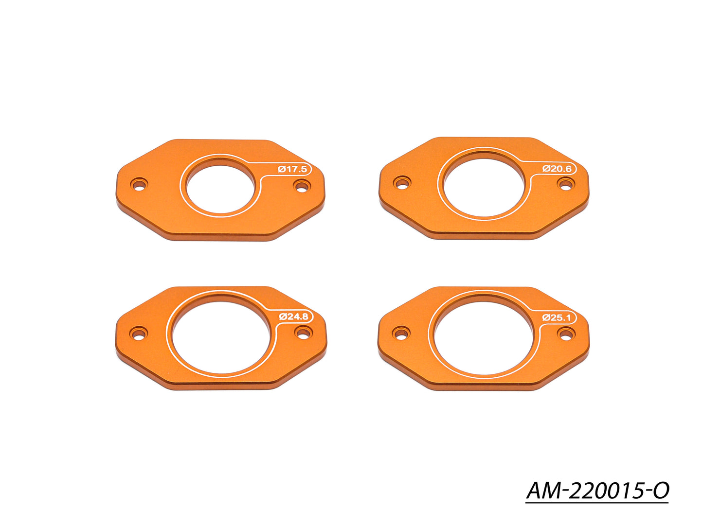 Wheel Piercer Plate For 1/32 Mini 4WD (Orange) (AM-220015-O)