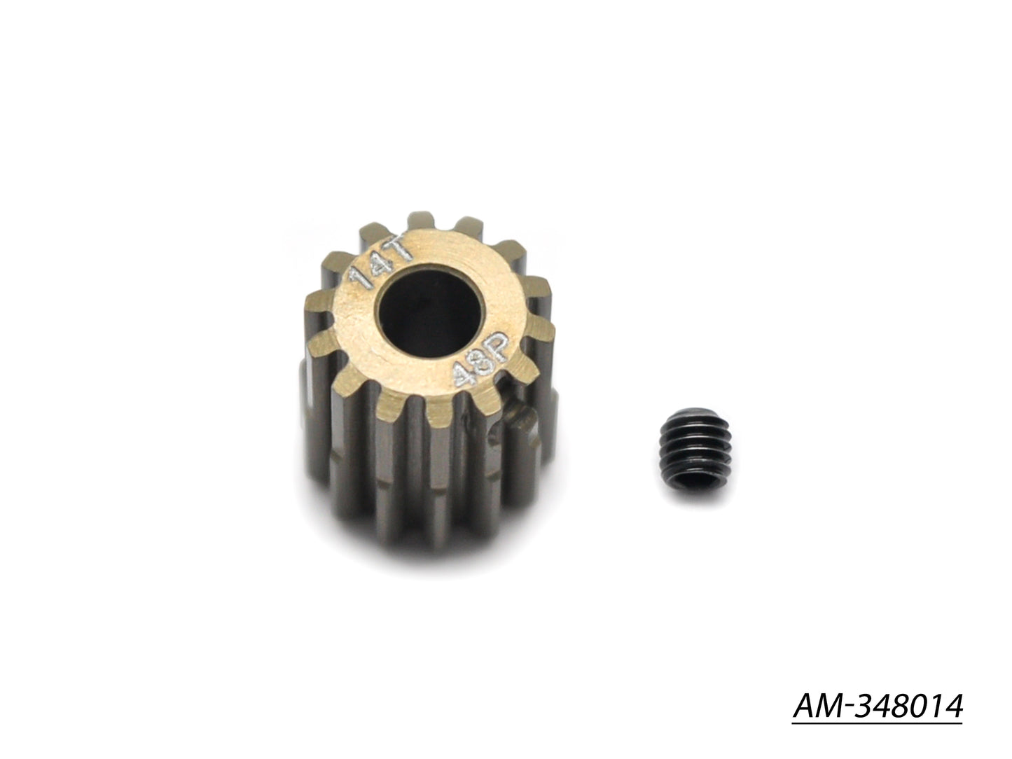 Pinion Gear 48P 14T?7075 Hard? (AM-348014)