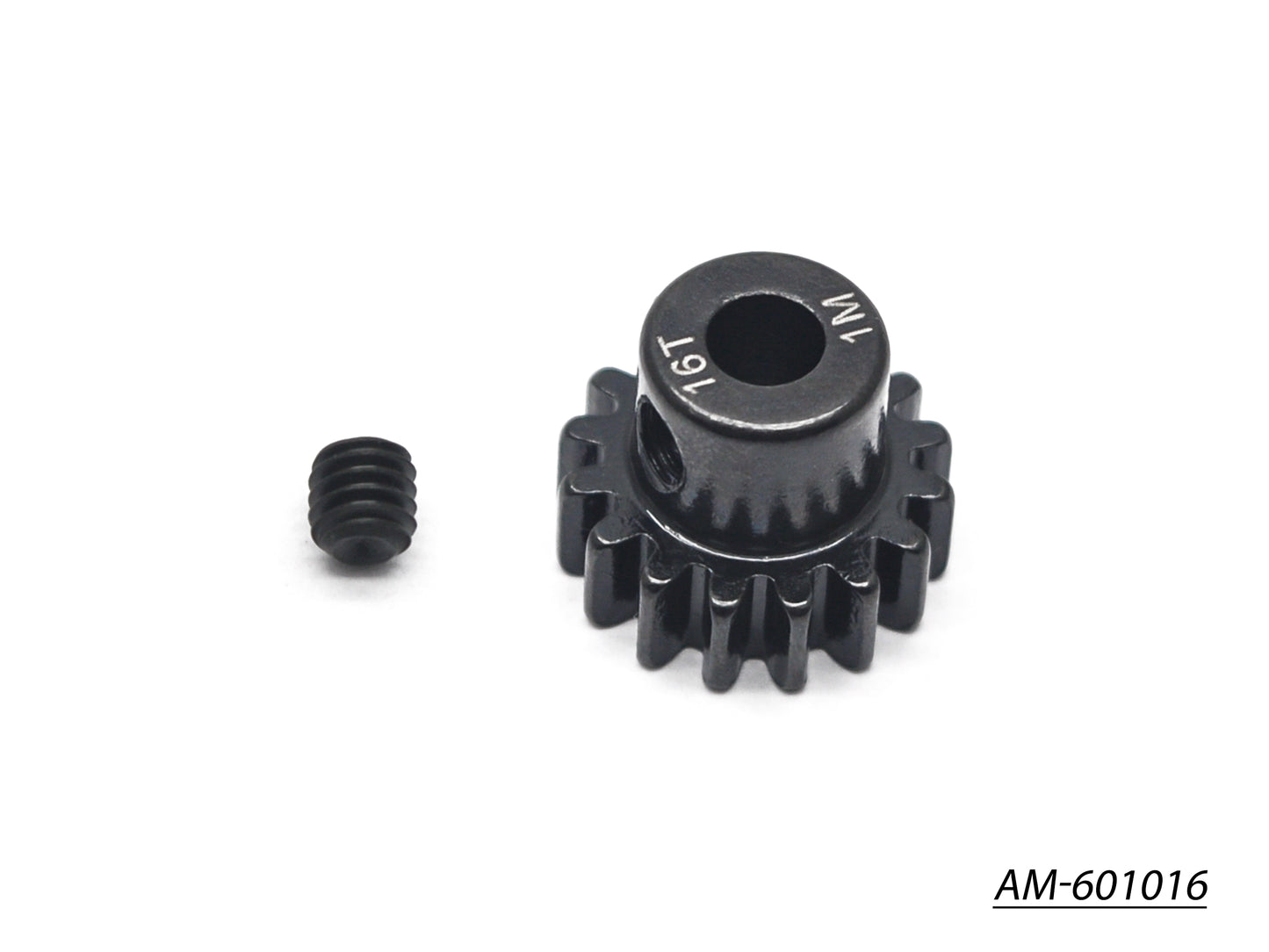 Ultra Pinion 16T Modul1 (Spring Steel) (AM-601016)