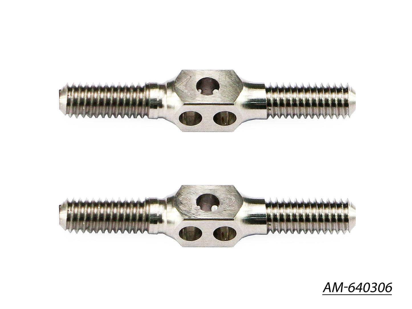 64 Titanium Turnbuckle 4mm X 32mm (1-1/4) (2) AM-640306