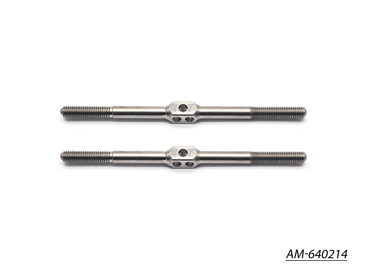 64 Titanium Turnbuckle 3mm X 57mm (2-1/4) (2) AM-640214