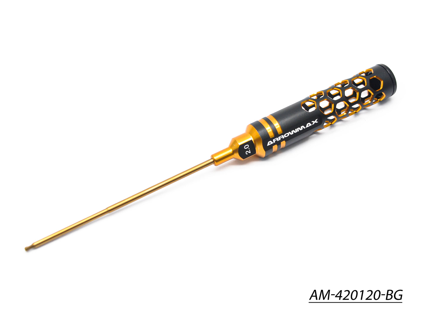 Arrowmax Black Golden Honeycomb Ball Driver