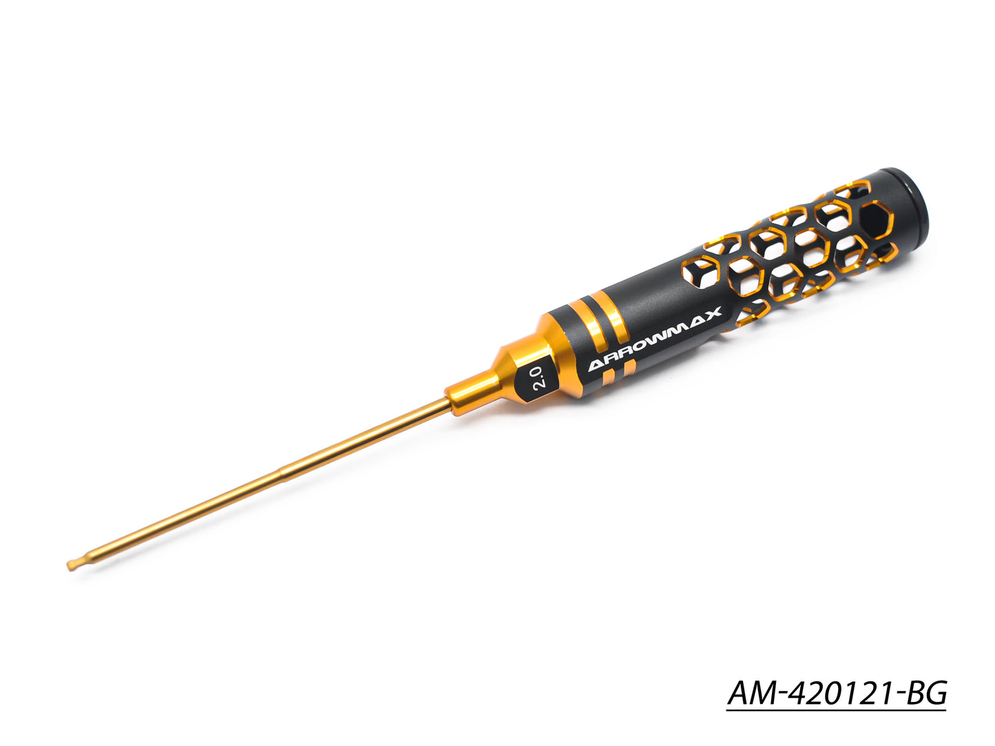 Arrowmax Black Golden Honeycomb Ball Driver