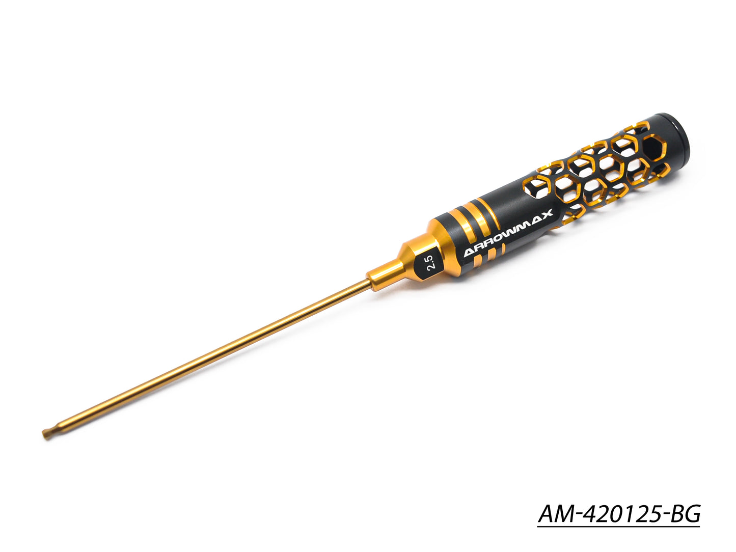 Arrowmax Black Golden Honeycomb Ball Driver