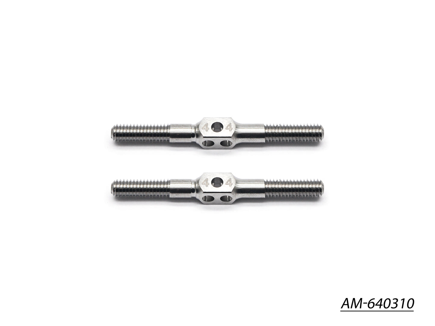 64 Titanium Turnbuckle 4mm X 44mm (1-3/4) (2) AM-640310
