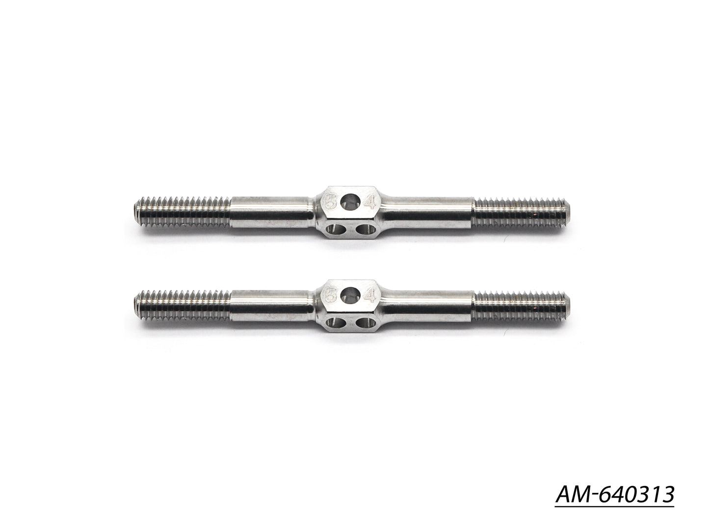 64 Titanium Turnbuckle 4mm X 54mm (2-1/8) (2) AM-640313