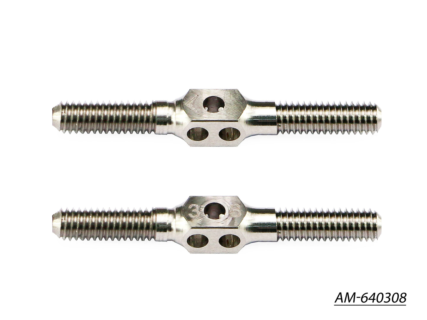 64 Titanium Turnbuckle 4mm X 38mm (1-1/2) (2) AM-640308