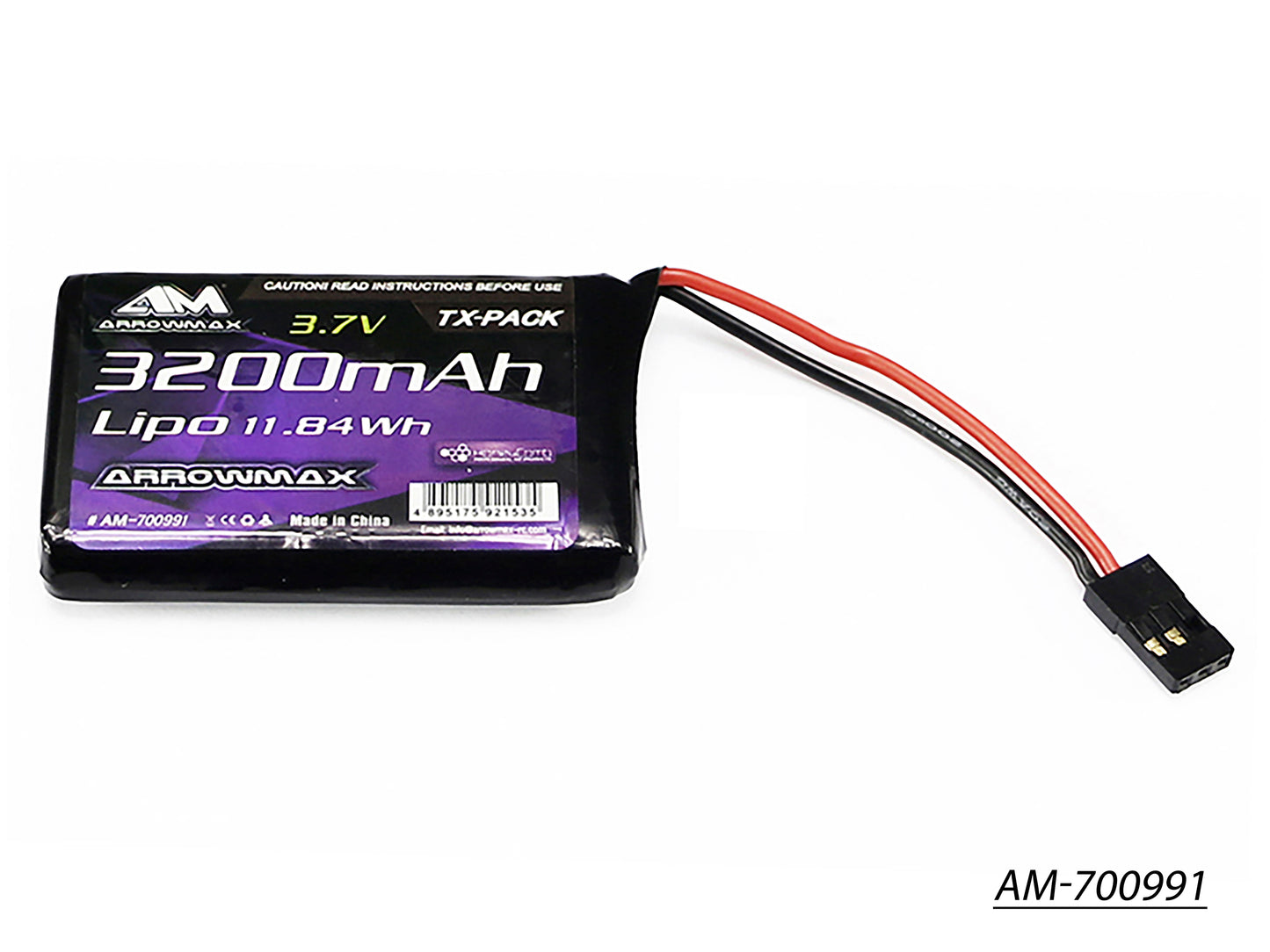 AM Lipo 3200mAh 3.7V For Sanwa MT-44 (AM-700991)