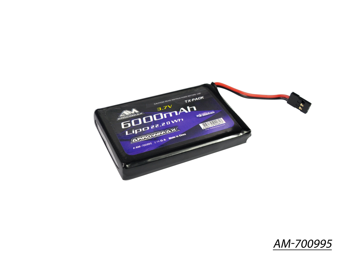 AM Lipo 6000mAh 3.7V For Sanwa M17 (AM-700995)