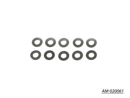 Stainless Steel Shims 3 x 6 x 0.1 (10) (AM-020061)