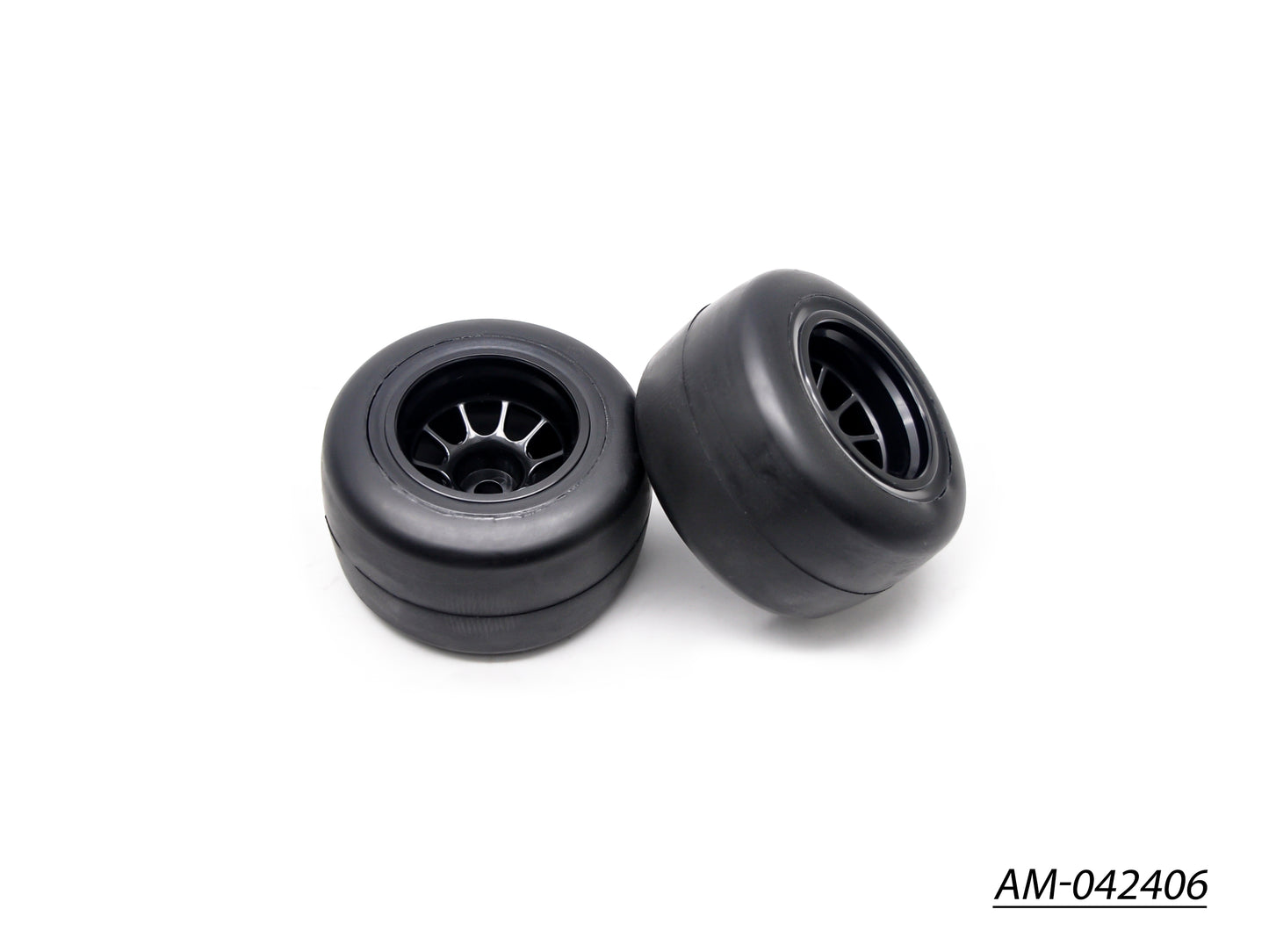 1/10 F1 Tyre Rim Rear 24 Shore (2) Korea (AM-042406)