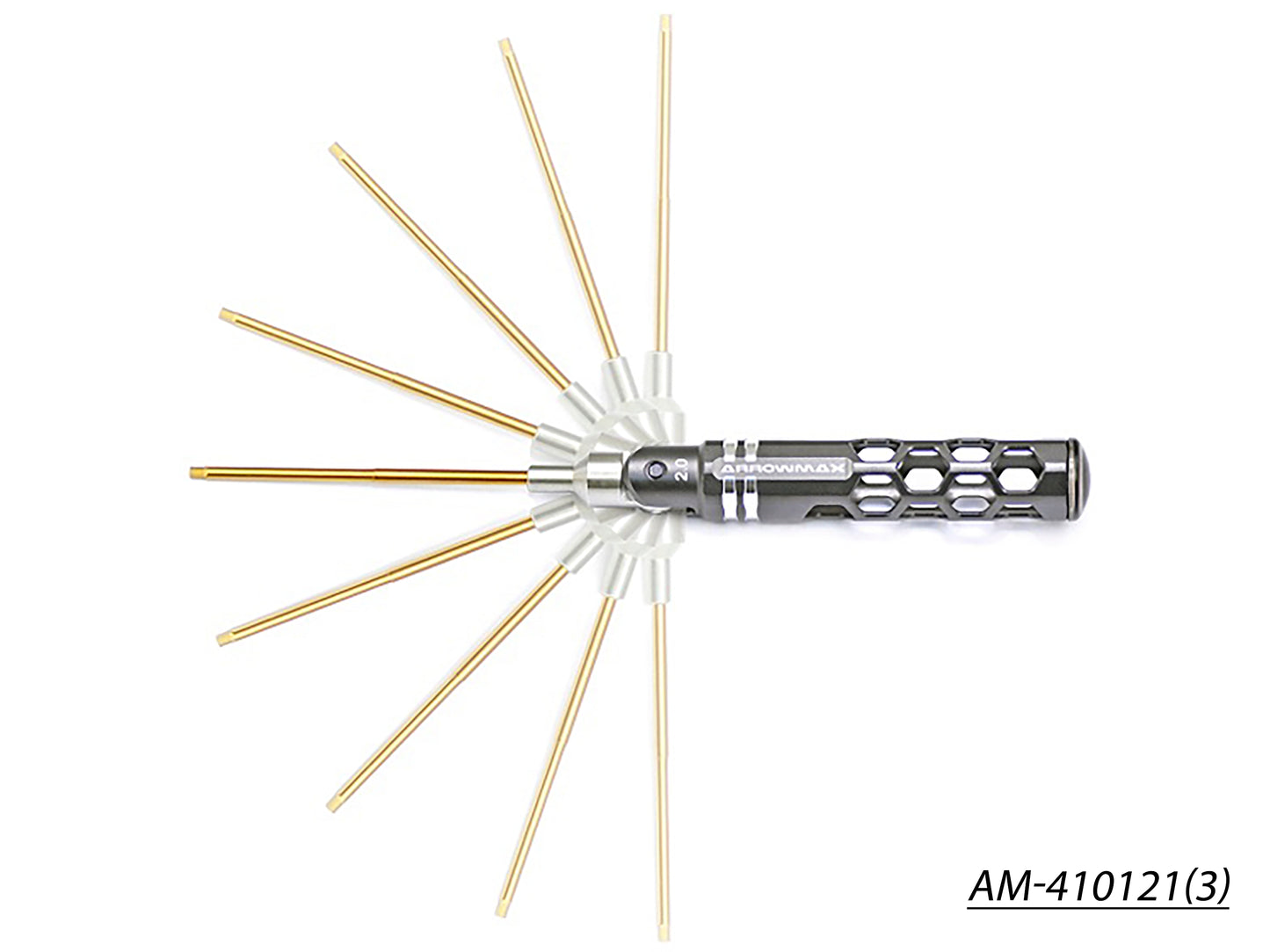 Silver Honeycomb Allen Wrench