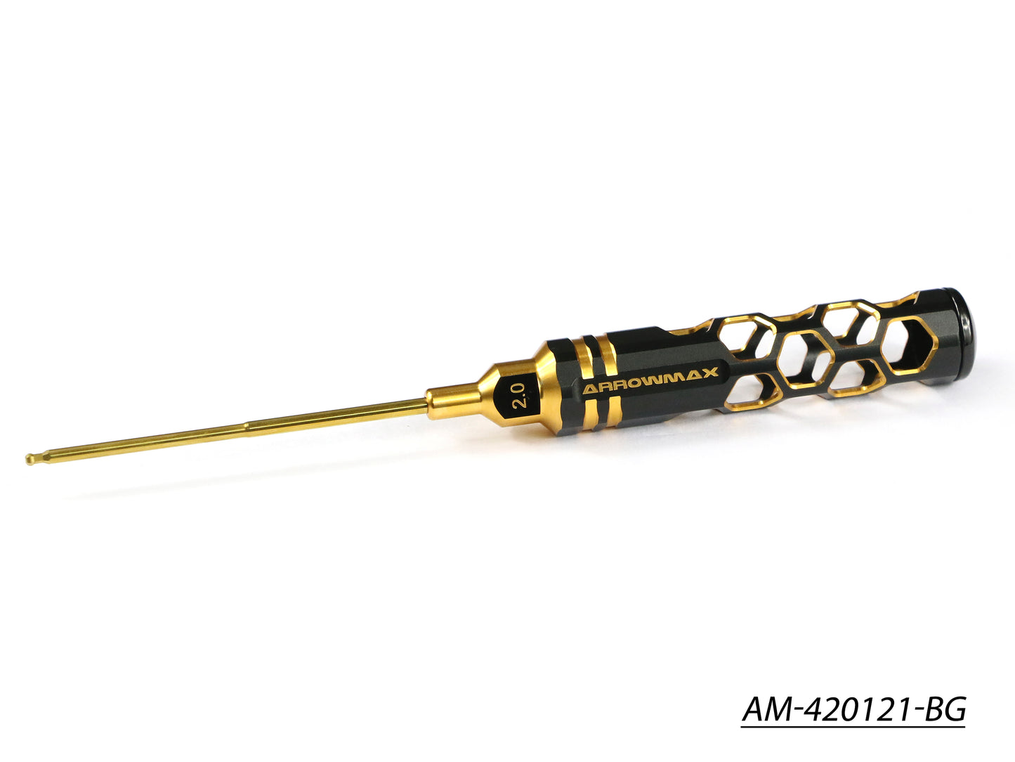 Arrowmax Black Golden Honeycomb Ball Driver