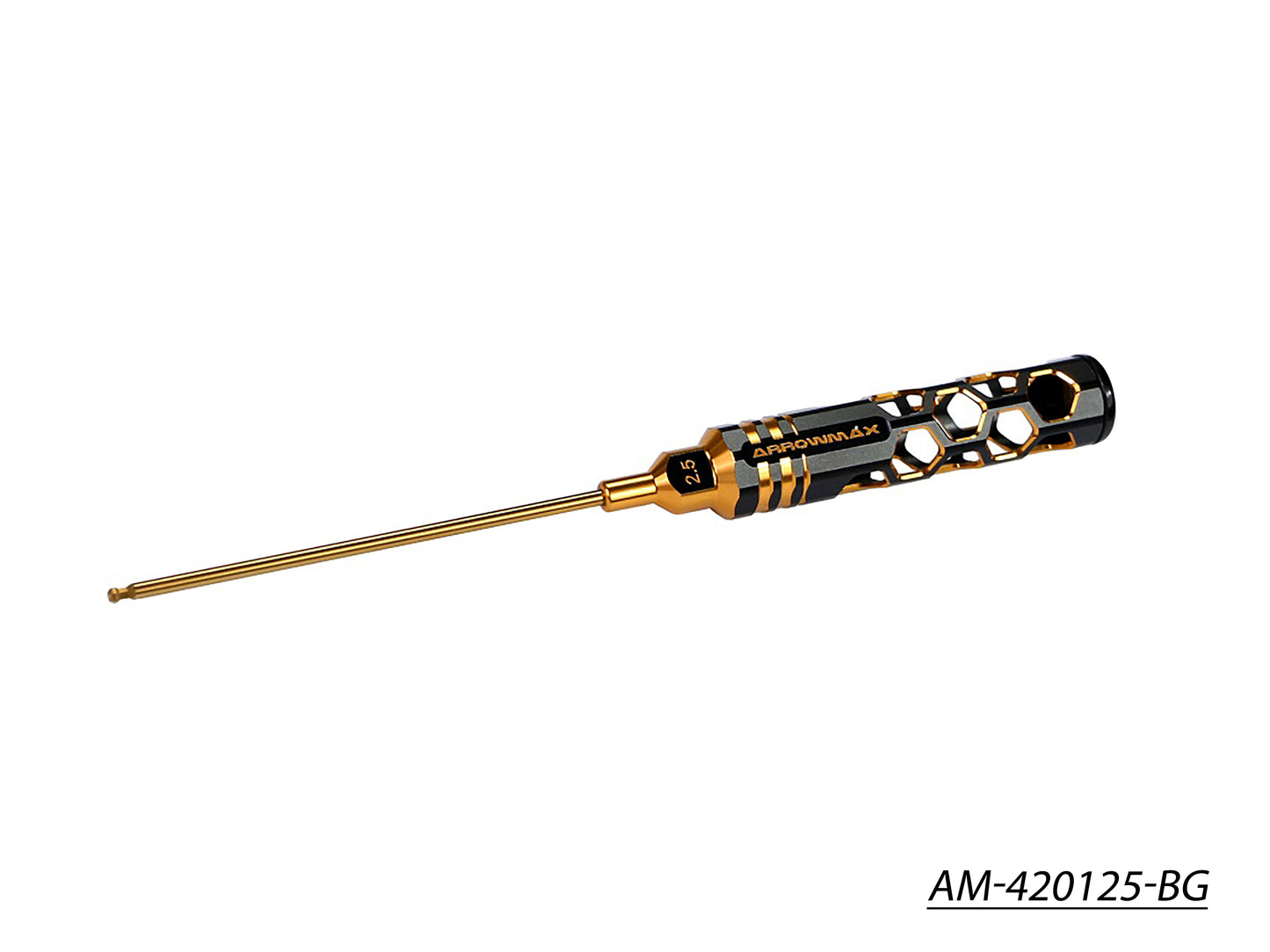 Arrowmax Black Golden Honeycomb Ball Driver