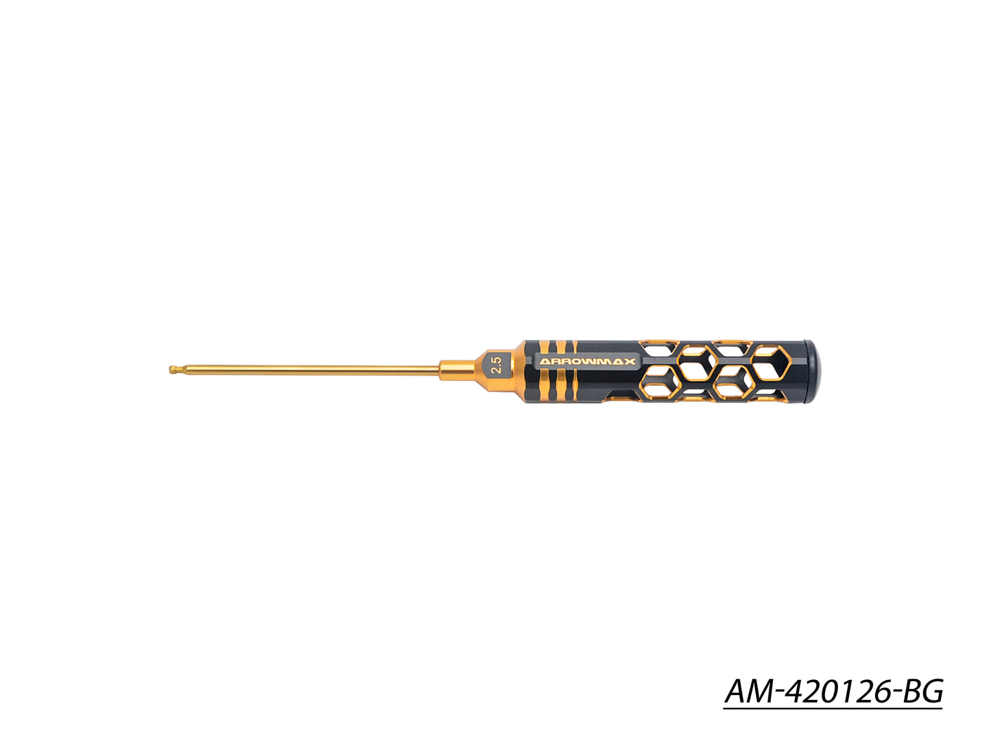 Arrowmax Black Golden Honeycomb Ball Driver