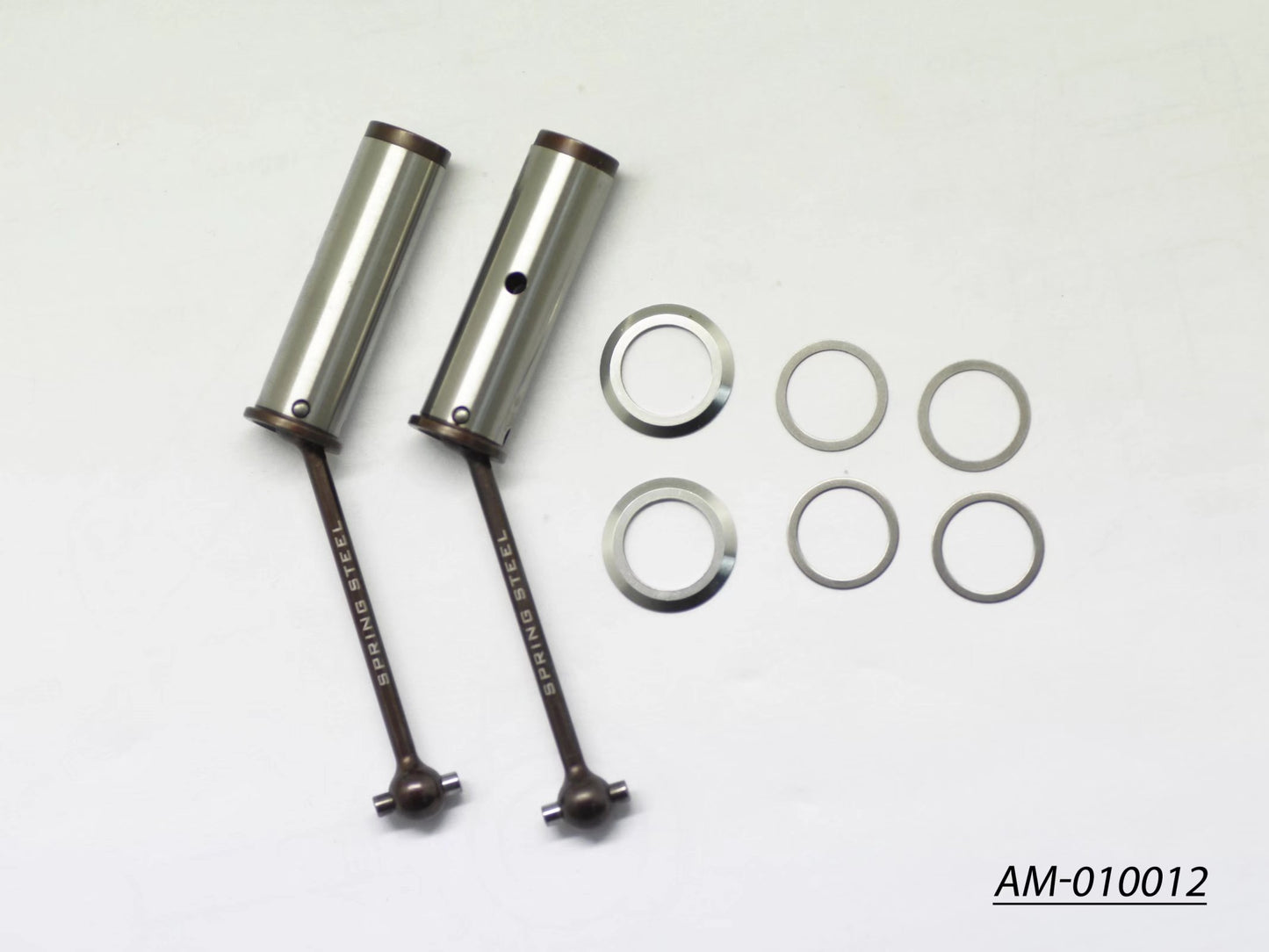 CVDs For XRAY Rear Universal Joint Set (Spring Steel) (2) (AM-010012)