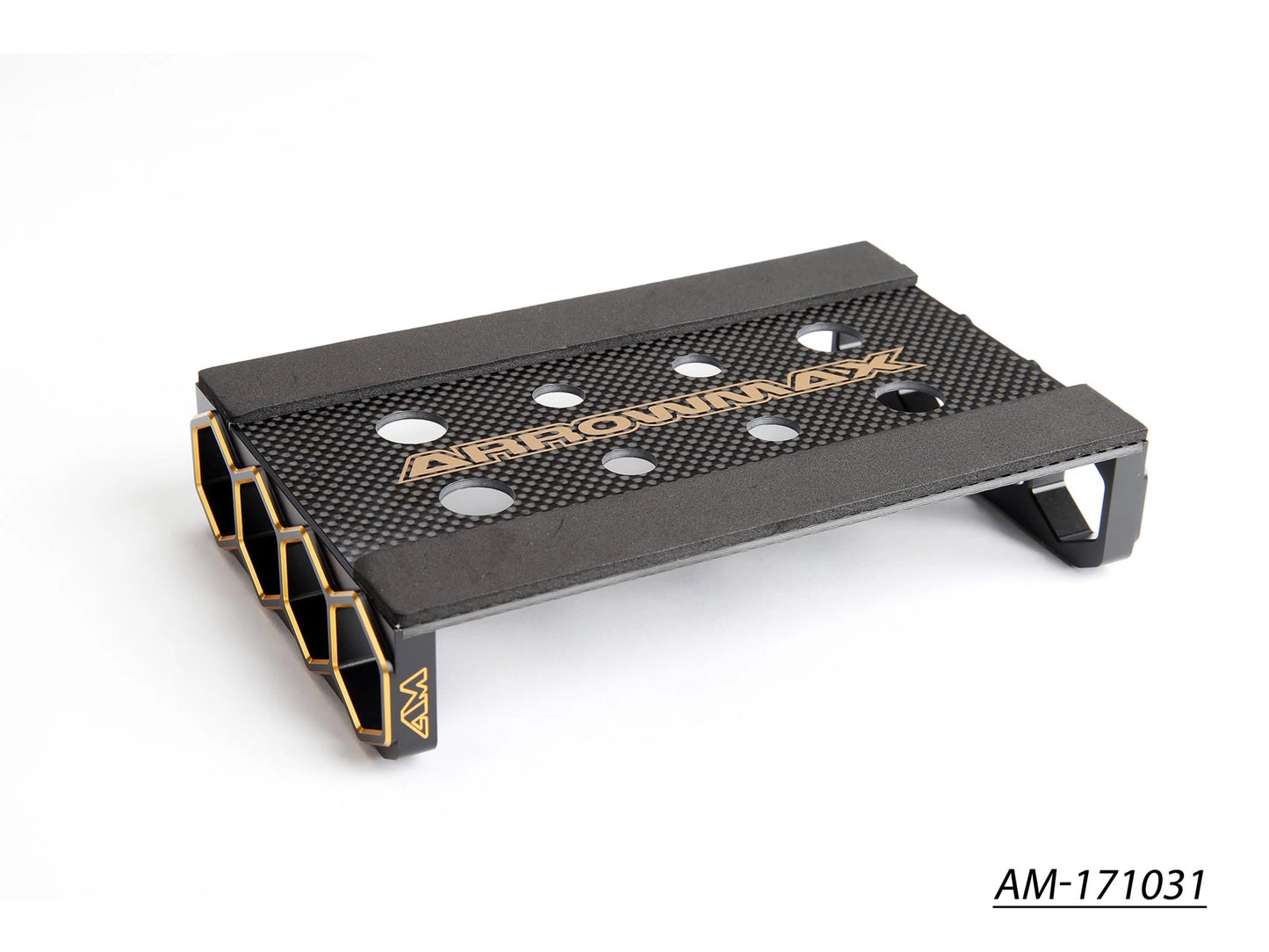 Set-Up Frame For 1/12 & F1 Cars Black Golden (AM-171031)