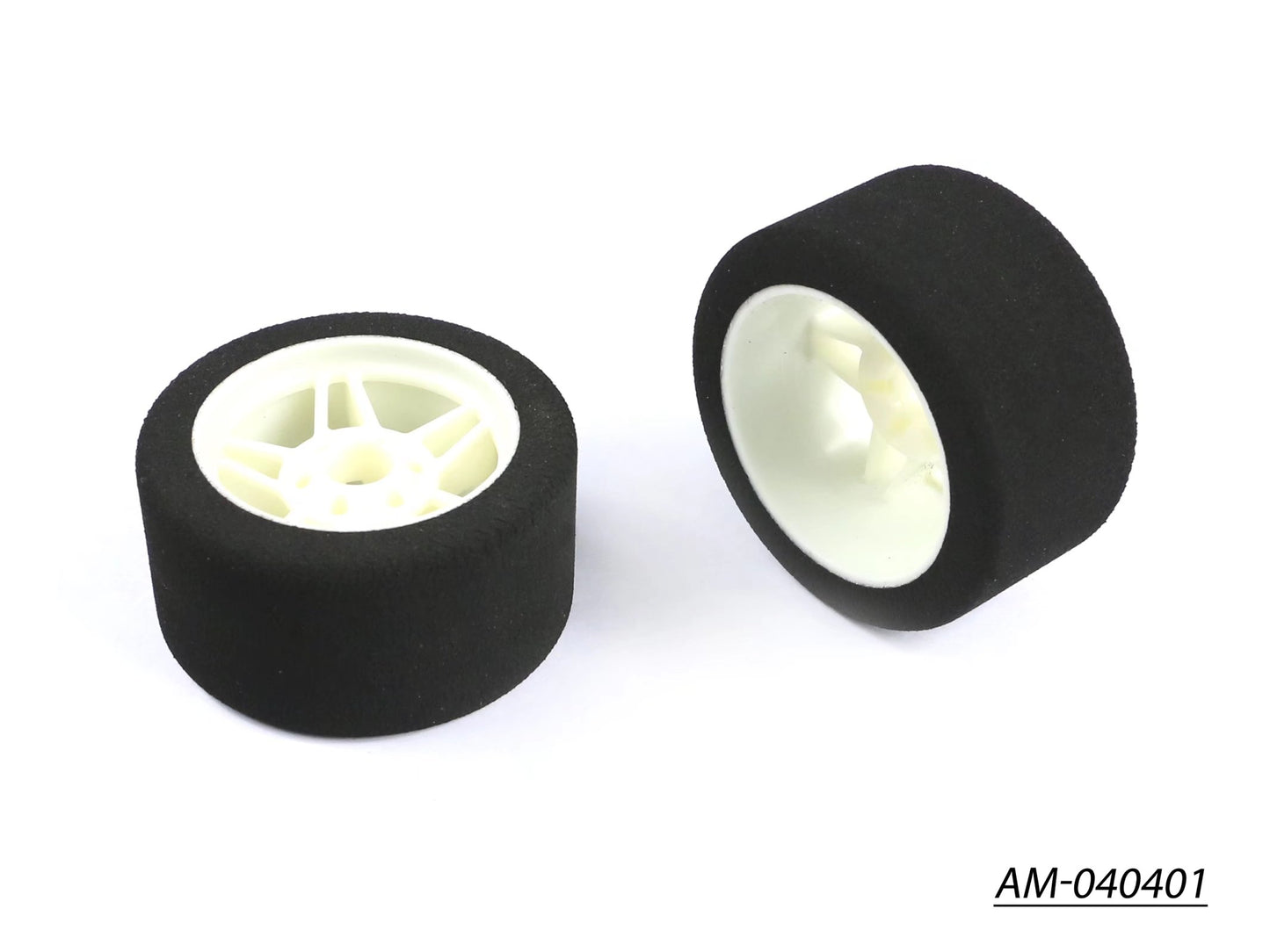 1/8 Foam Tyre Rim 37MM Front 30 Shore (2) Italy (AM-040401)