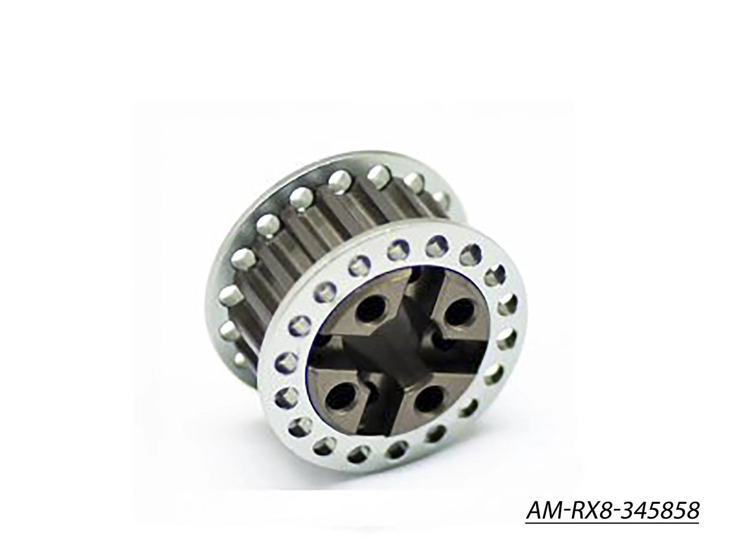 Front Belt Pulley 18T (7075 Hard) (AM-RX8-345858)