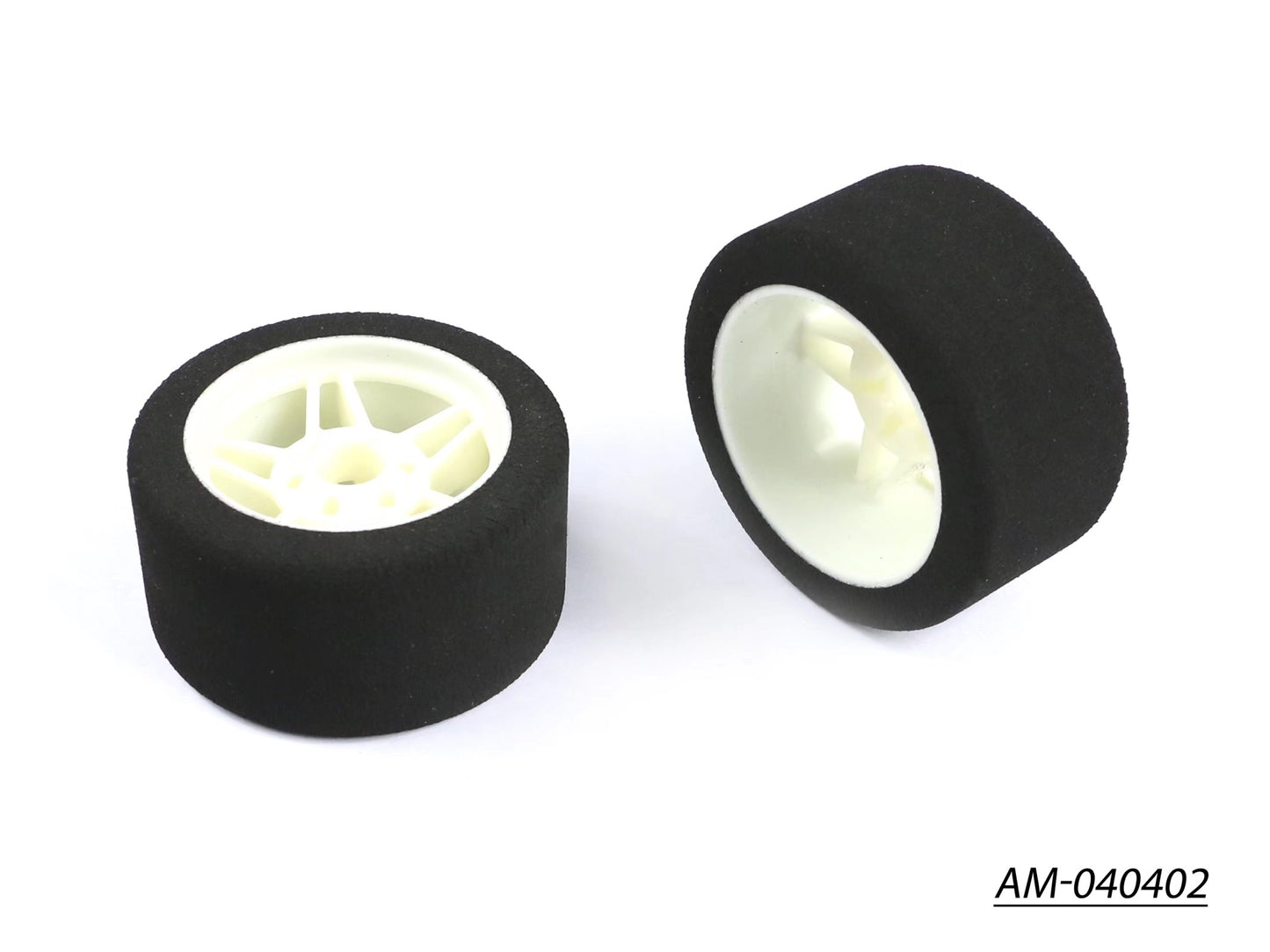 1/8 Foam Tyre Rim 37MM Front 32 Shore (2) Italy (AM-040402)