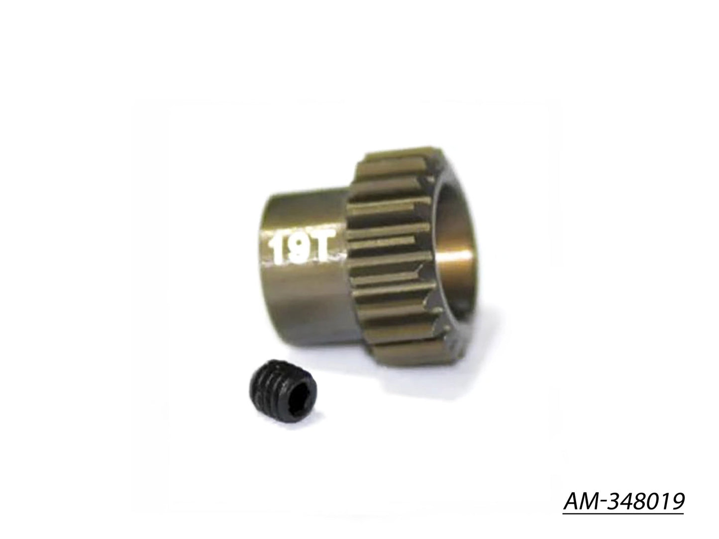 Pinion Gear 48P 19T?7075 Hard? (AM-348019)