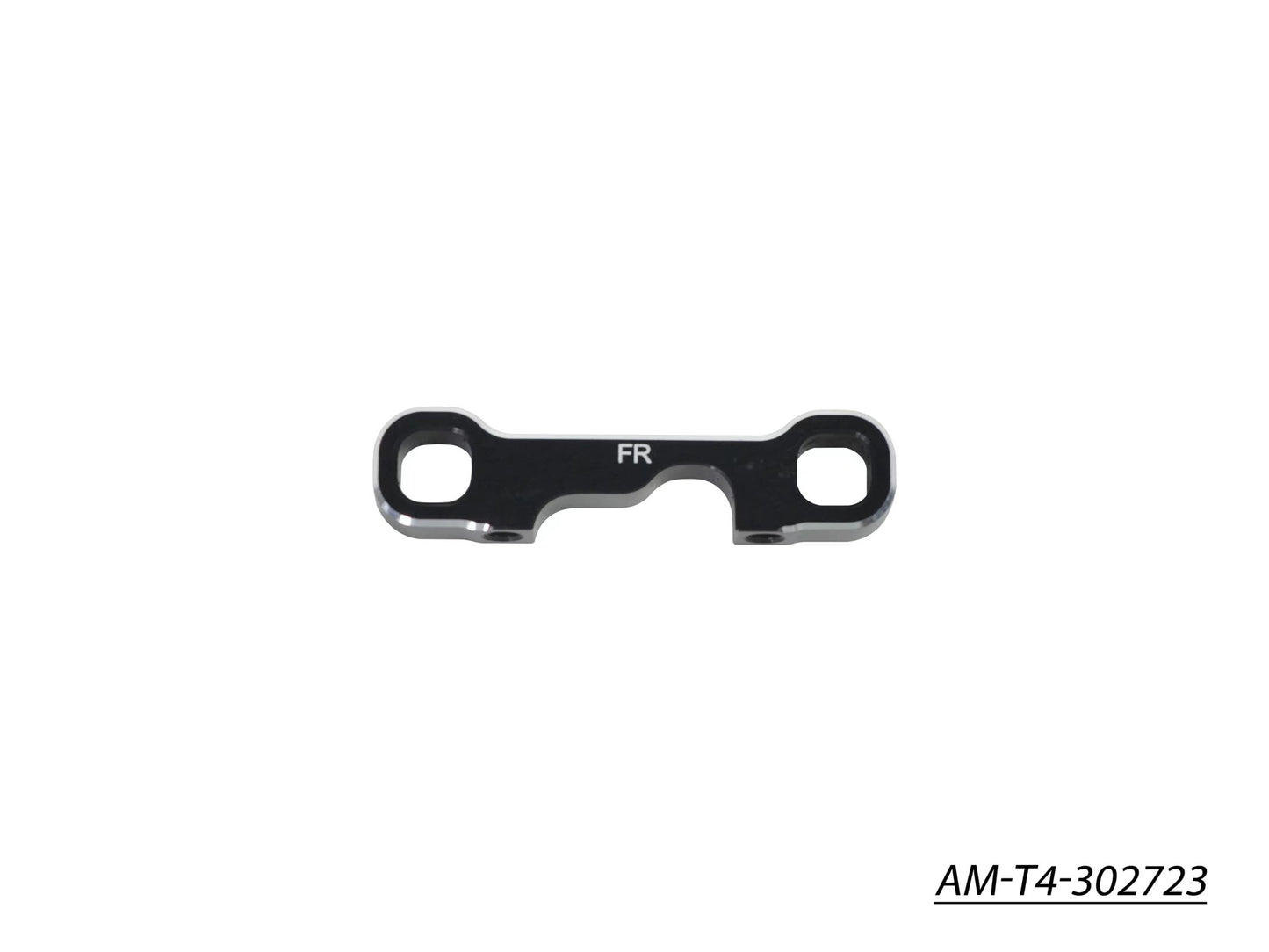 T4'20 Alu Front Lower 1-Piece Suspension Holder - Rear - FR Black (AM-T4-302723)