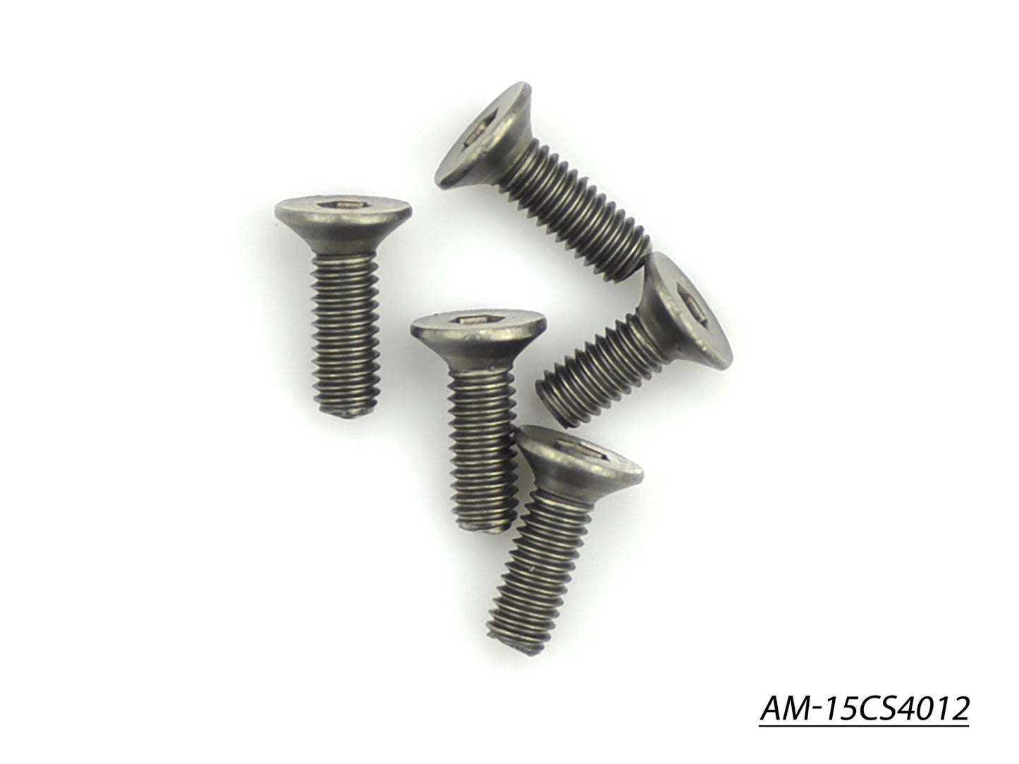 Titanium Screw Allen Countersunk M4X12 (5) (AM-15CS4012)
