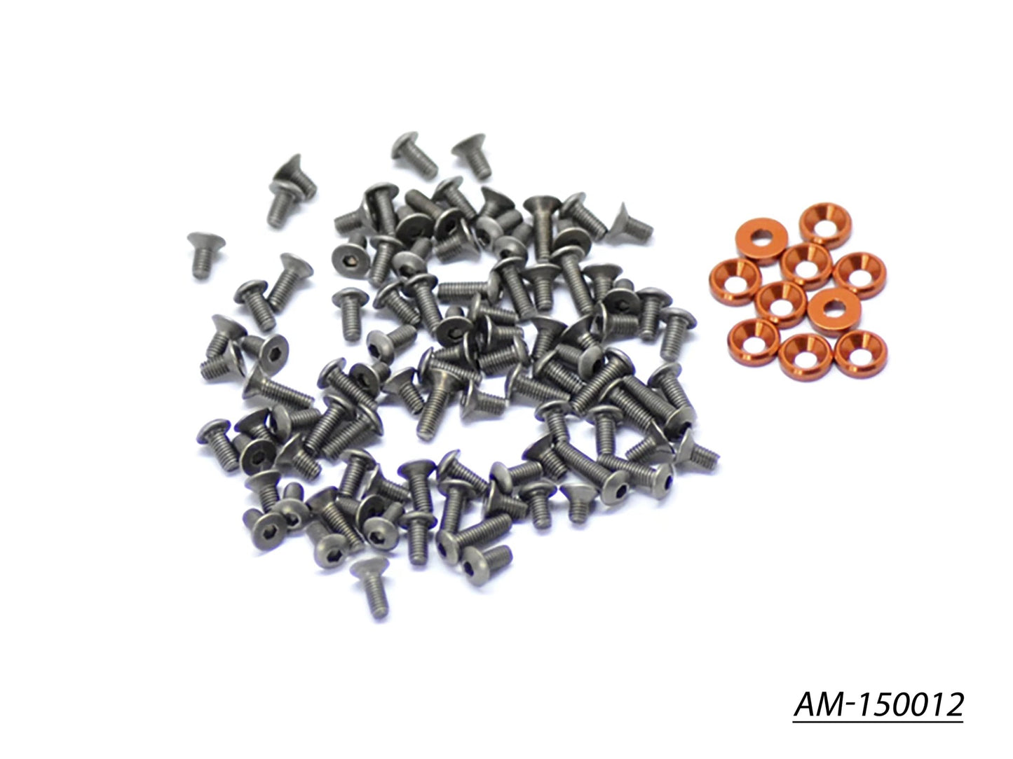 Titanium Screws Set For Xary T4-2015 (104) (AM-150012)