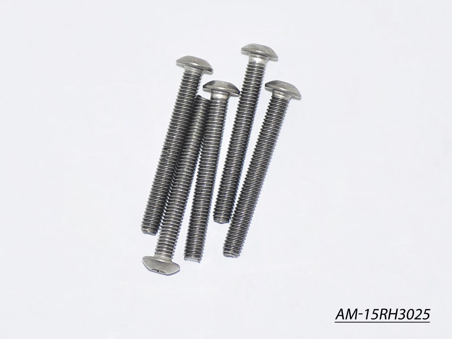 Titanium Screw Allen Round Head M3X25 (5) (AM-15RH3025)