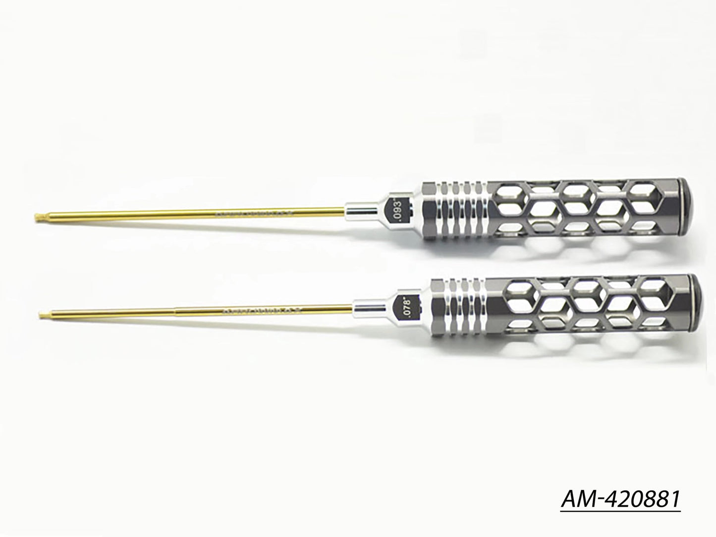 Ball Driver Set.078, .093, X 120MM - 2-Teilig, Honeycomb (AM-420881)