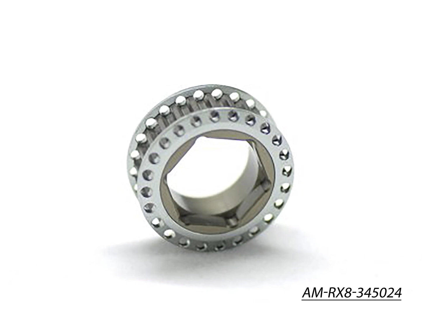 Front One-Way Axle Pulley 24T ?7075 Hard? (AM-RX8-345024)