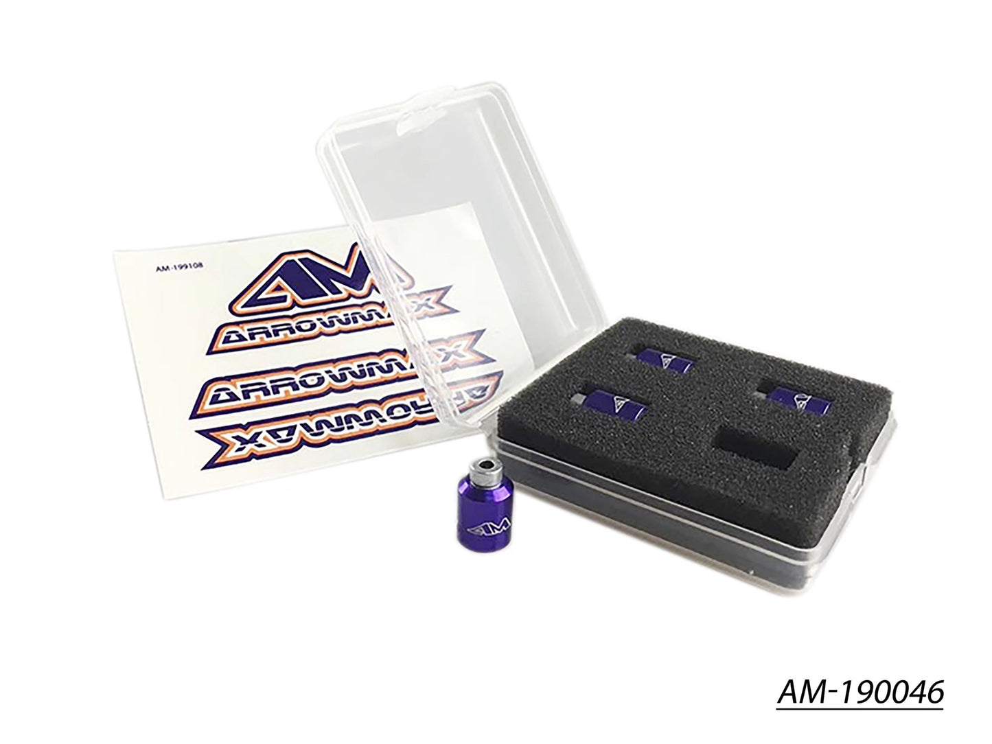 Body Post Marker For 1/8 Cars (Purple) (AM-190046)