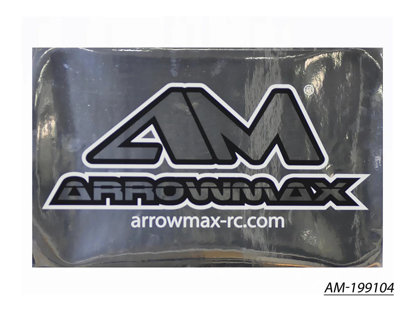AM Decal X ( 25 X 40 CM) Silver (AM-199104)