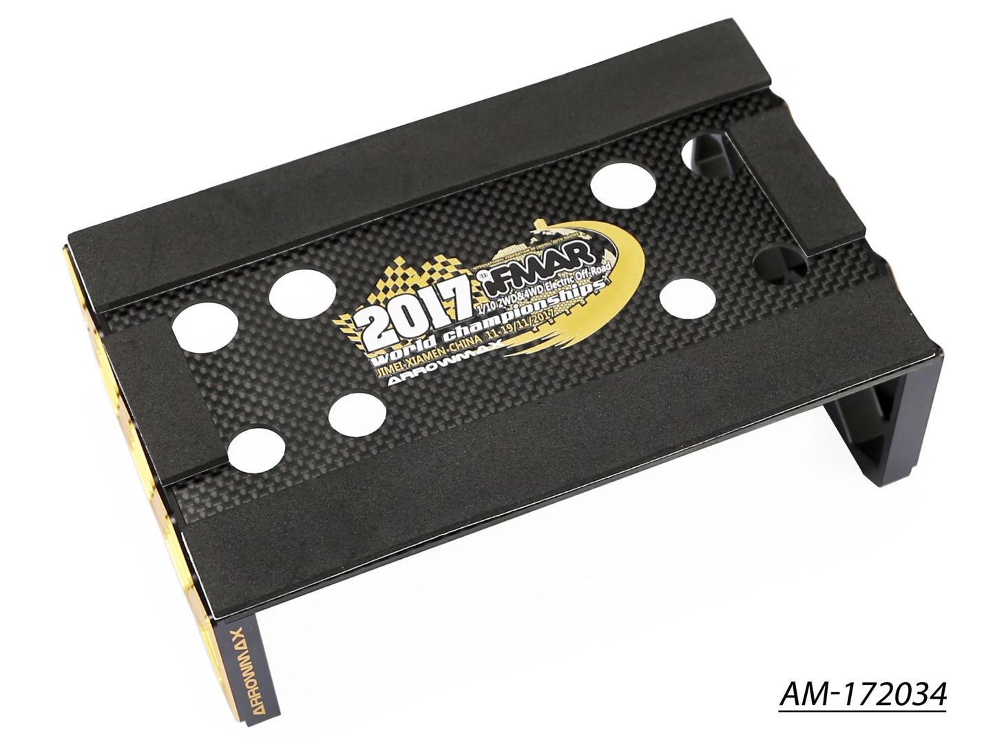 Set-Up Frame Limited Edition For 2017 1/10 Off-Road World Championships Black Golden (AM-172034)