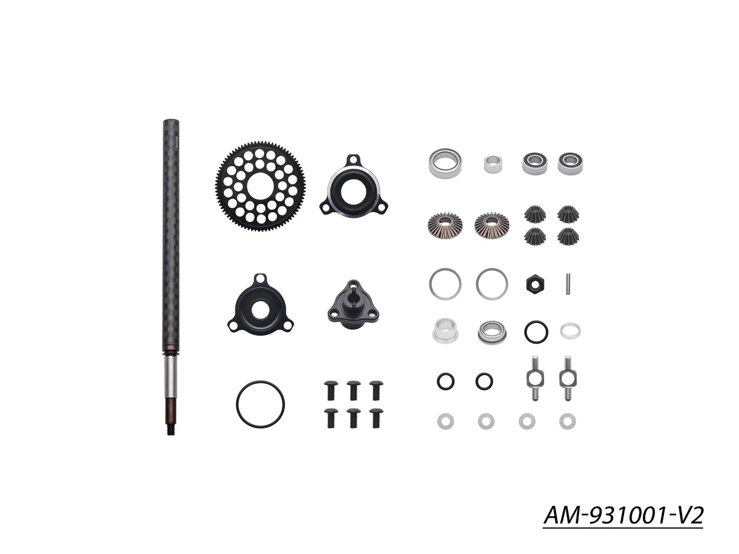 1/12 Pancar Geardiff Set V2 AM-931001-V2