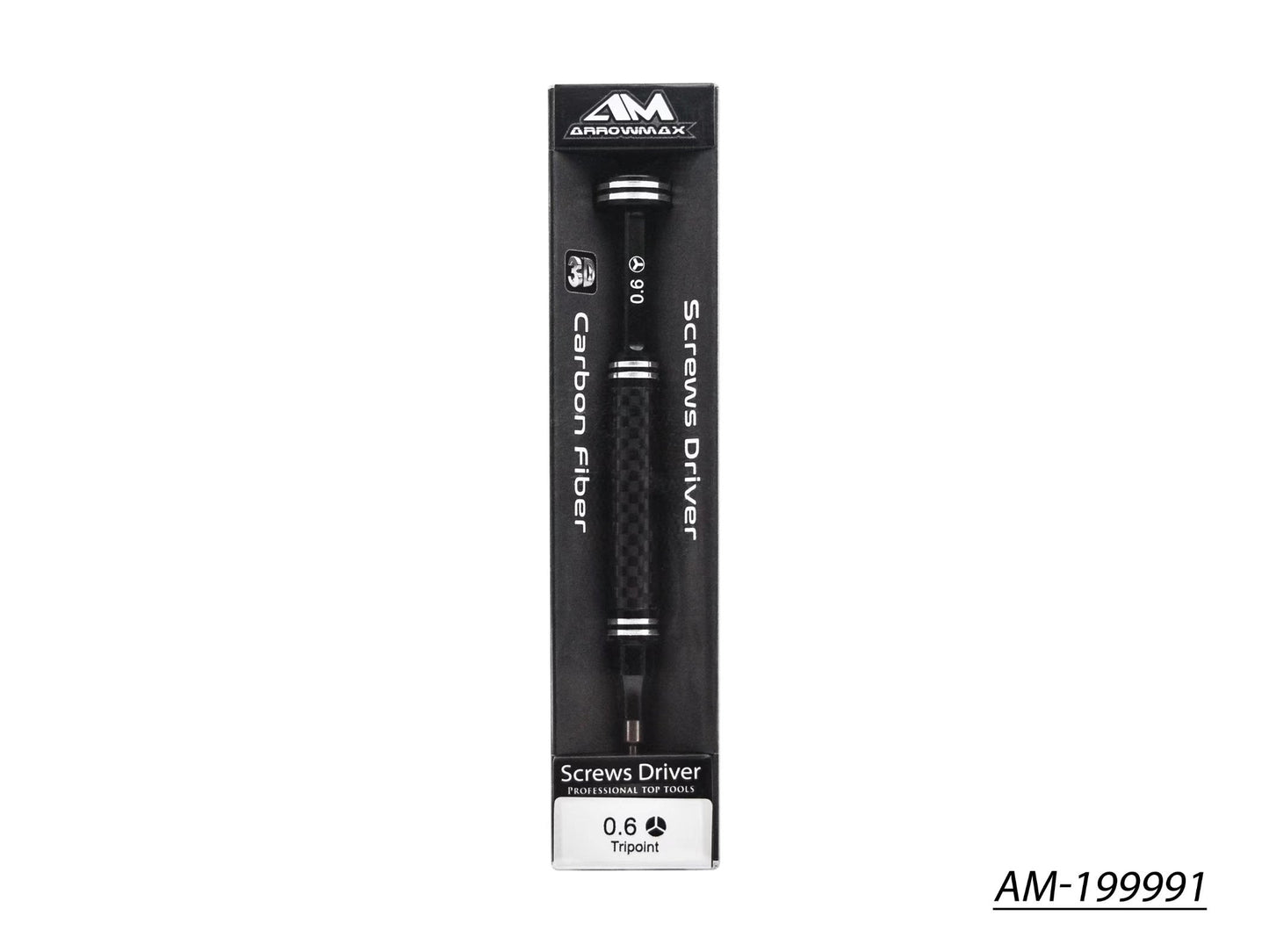 AM Carbon Screwdriver 3D Tip 0.6 Tripoint(AM-199991)