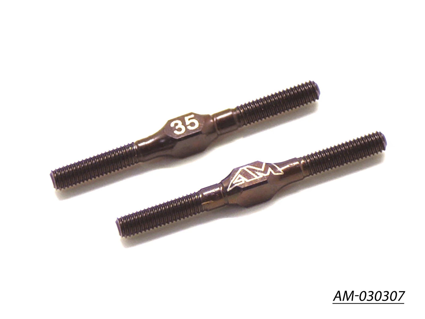 Spring Steel Turnbuckle 3MM X 35MM (1-3/8) (2) (AM-030307)