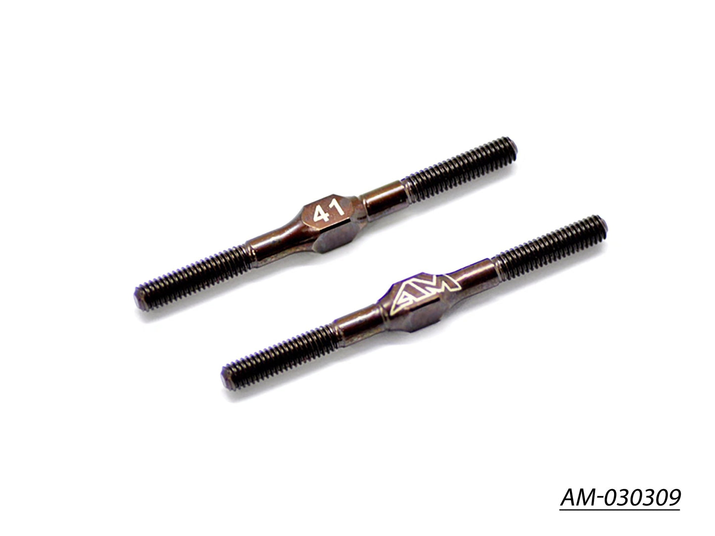 Spring Steel Turnbuckle 3MM X 41MM (1-5/8) (2) (AM-030309)