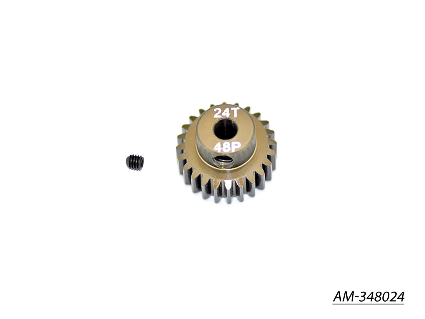 Pinion Gear 48P 24T?7075 Hard? (AM-348024)