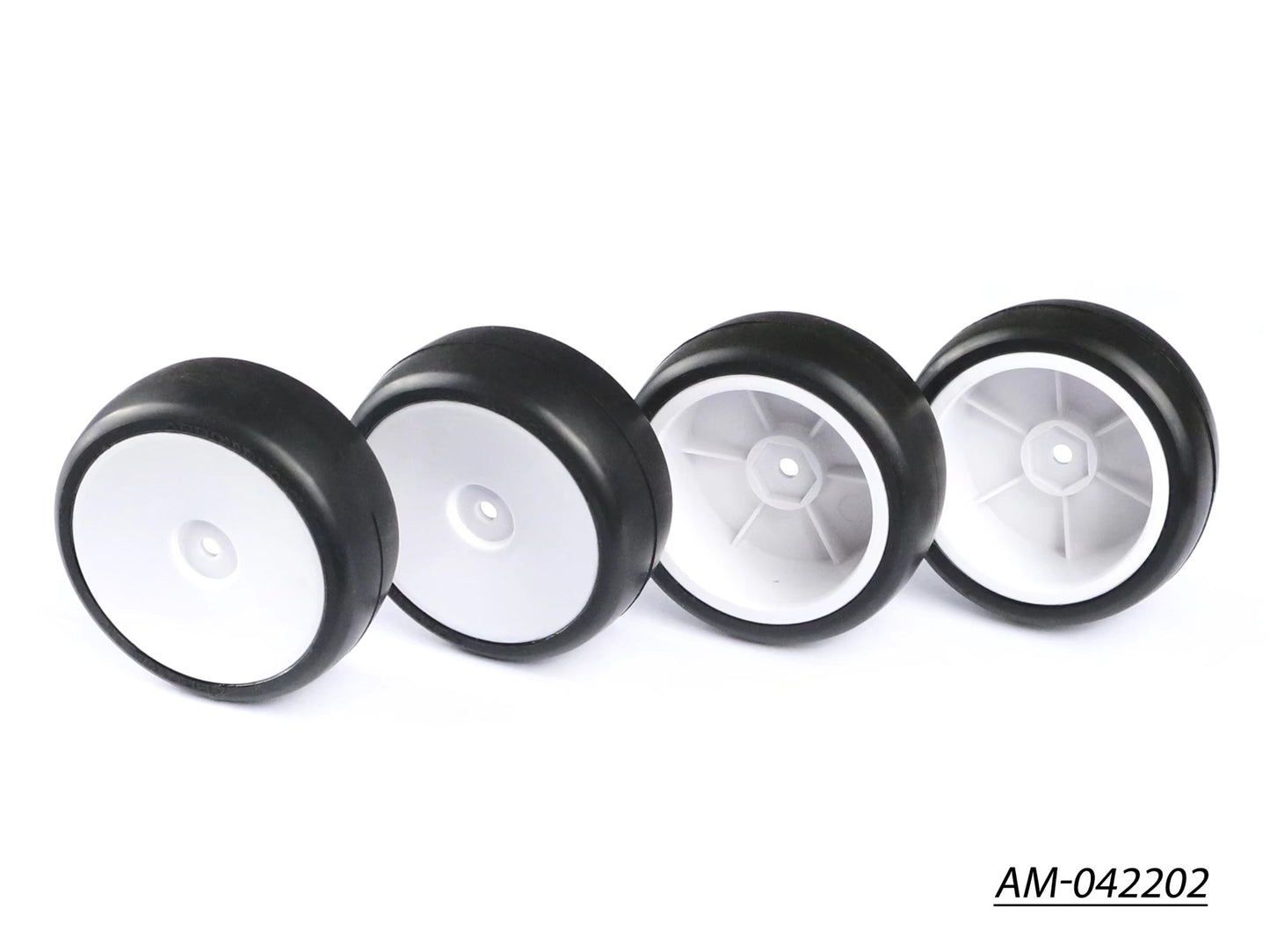 1/10 TC Tire 30 Shore Asphalt NC (4) Korea (AM-042202)