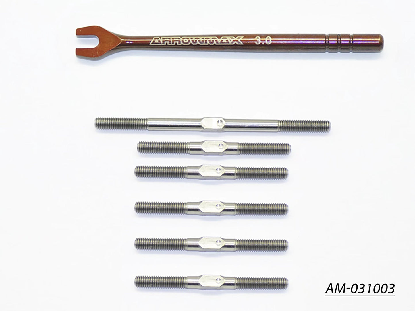 Turnbuckle Set for Schumacher Mi5 (Titanium) (AM-031003)