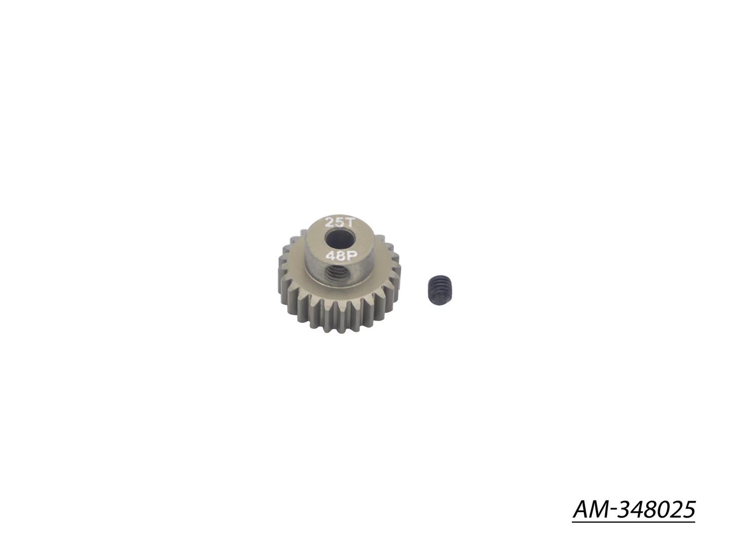 Pinion Gear 48P 25T (7075 Hard) (AM-348025)