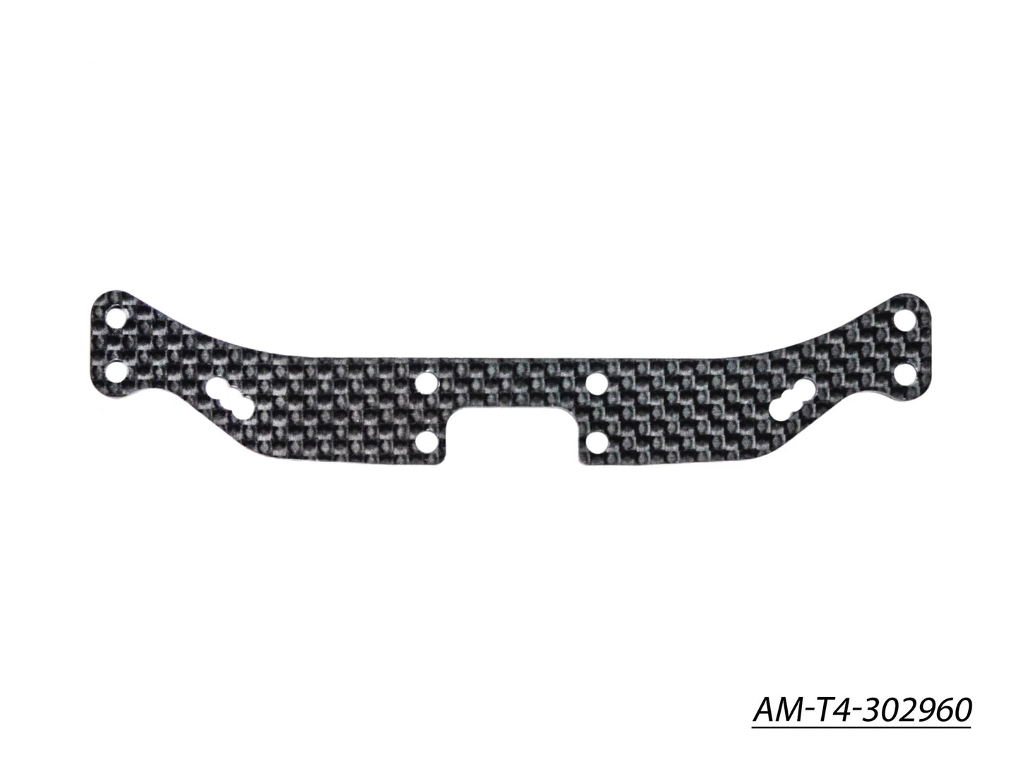 T4'20 Graphite Shock Tower Rear 3.0MM (AM-T4-302960)