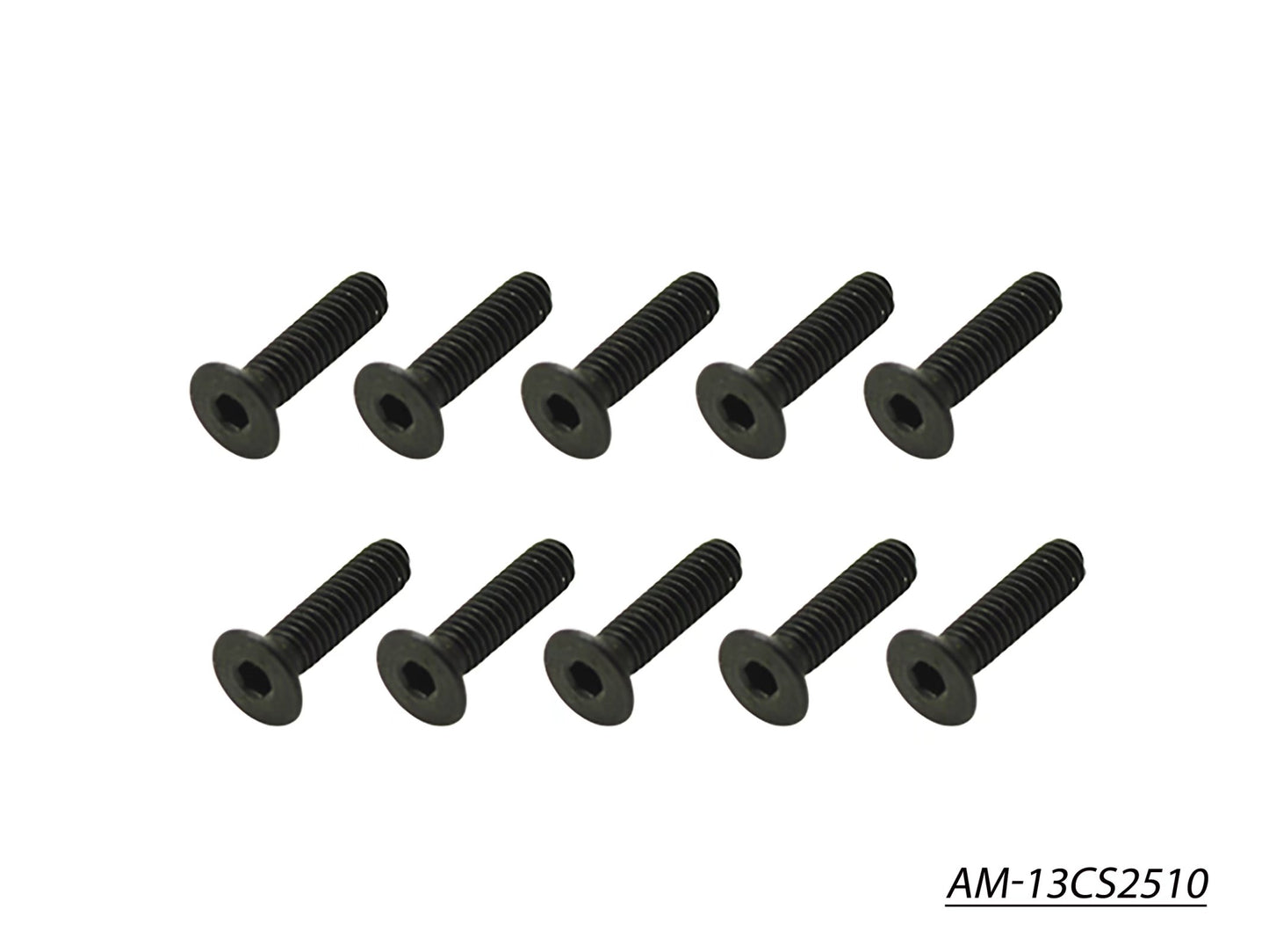 Screw Allen Countersunk M2.5X10 (10) (AM-13CS2510)