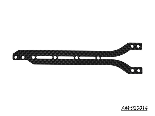 AM Medius Xray T4 FWD Topdeck 2.0mm Rear (AM-920014)