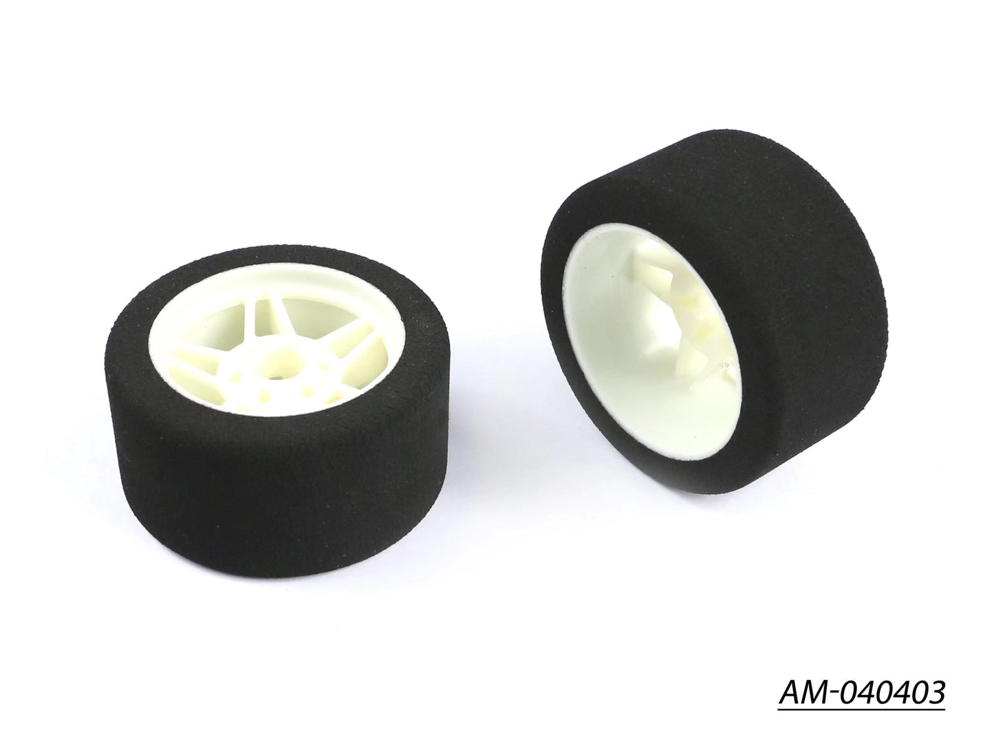 1/8 Foam Tyre Rim 37MM Front 35 Shore (2) Italy (AM-040403)