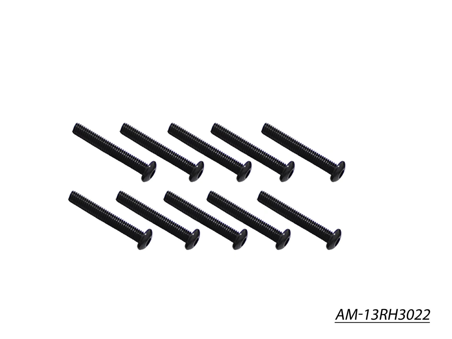 Screw Allen Roundhead M3X22 (10) (AM-13RH3022)