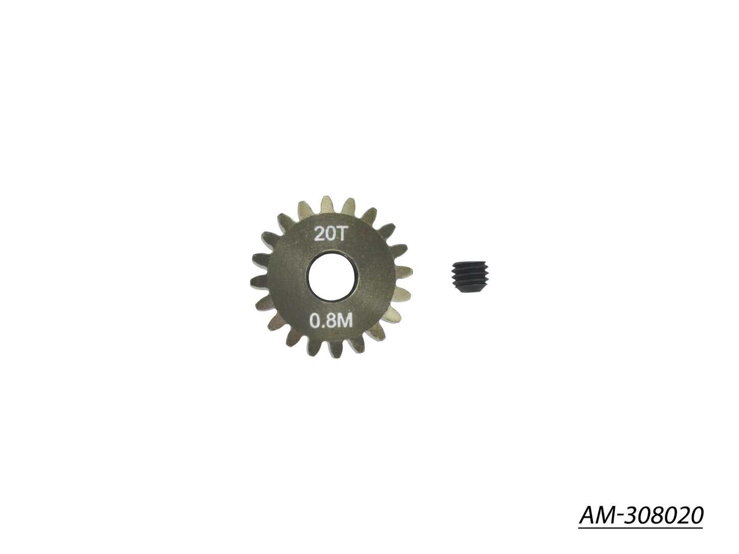 Pinion Gear 0.8M 20T?7075 Hard? (AM-308020)