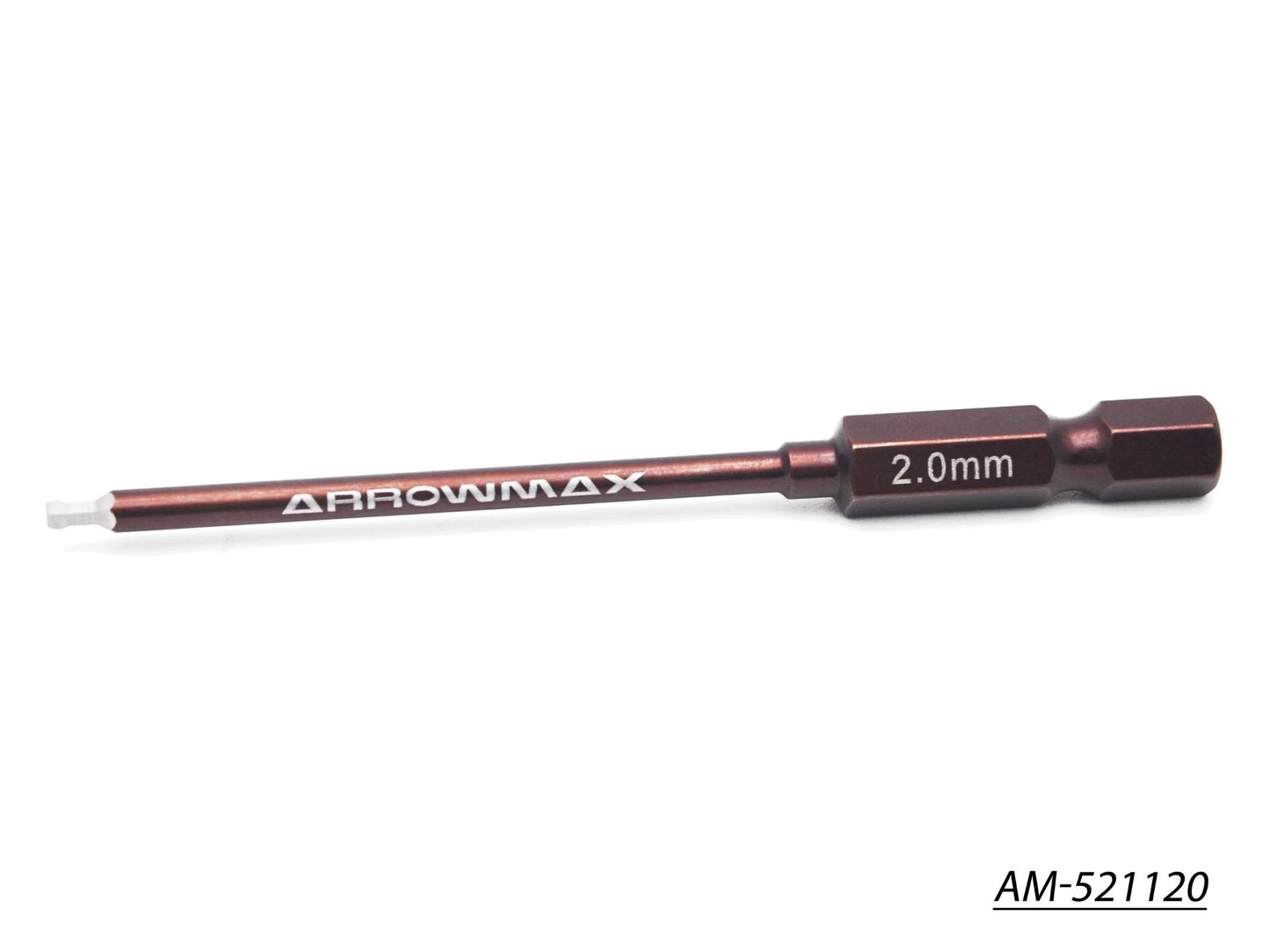 Ball Driver Hex Wrench 2.0 X 80MM Power Tip Only AM-521120